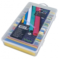 Набор термоусадочных трубок 2: 1, цветной, 160 штук | 267202 | Haupa