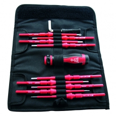 Набор Vario TQ VDE: отвёртка со сменными насадками шестигранник 0,5-3,5 Нм, 1000В | 102705 | Haupa