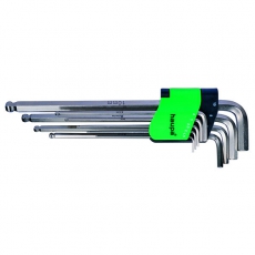 Набор шестигранных ключей с круглой головкой 1,5-10 мм, специальная длина | 100965 | Haupa