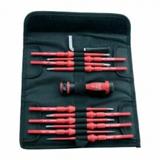 Набор Vario TQ VDE: отвёртка со сменными насадками Tx 0,5-3,5 Нм, 1000В | 102703 | Haupa