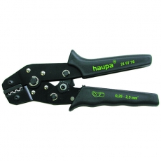 Инструмент обжимной для неизолированных кабельных наконечников, 0,25 - 2,5 мм | 210778 | Haupa