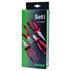 Набор клещей VDE, 4 шт., 1000В | 220123 | Haupa