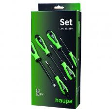 Набор двухкомпонентных отвёрток РН, 6 шт. | 101560 | Haupa