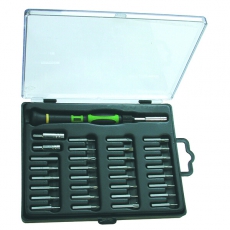 Набор: Отвёртка со сменными стержнями 33 шт. | 104002 | Haupa