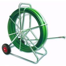 Устройство для протяжки кабеля POWER, вертик., с колесами, 250 м | 143254 | Haupa