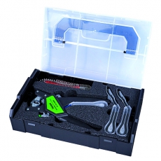 Набор с обжимными клещами «Quadro», в чемодане | 210682 | Haupa