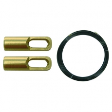 Пруток перлоновый, 2 петли, 15 м на 4 мм | 150466 | Haupa