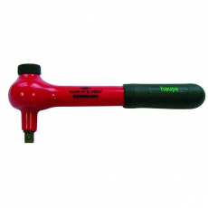 Ключ трещоточный с двухслойной изоляцией VDE 1/4