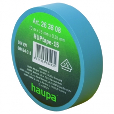 Изолента ПВХ 19 мм x 33 м цвет синий | 263890 | Haupa