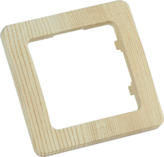 Рамка одноместная, скрытой установки, цвет сосна | Р401-02 | HEGEL