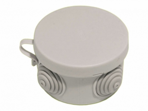 Коробка распределительная 65х40, 4 вывода, IP55 | КР2601 | HEGEL