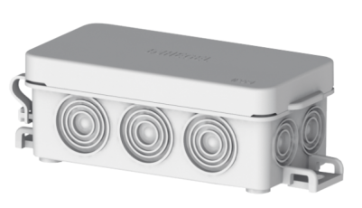 Коробка распределительная 81х38х30, 10 выводов, IP54 | КР2501 | HEGEL