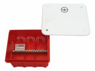 Коробка уравнения потенциалов 120х100х60 IP20 | КУП1102-И | HEGEL