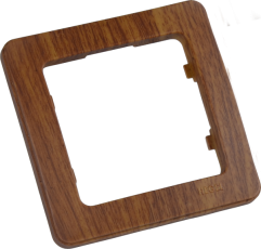 Рамка одноместная, скрытой установки, цвет дуб | Р401-05 | HEGEL