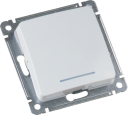 Механизм выключателя одноклавишного с индикацией | ВС10-412 | HEGEL