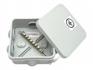 Коробка уравнения потенциалов 109,6х109,6х50 IP55 | КУП2604-И | HEGEL