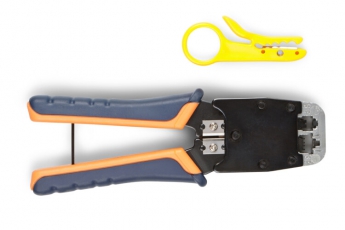 Инструмент обжимной HT-500 для RJ-45, RJ-12, профессиональный | 3478 | Hyperline