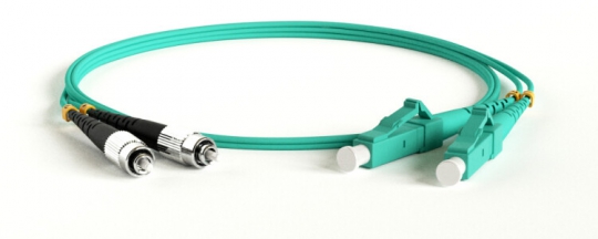 Патч-корд FC-D2-503-FC/PR-LC/PR-H-20M-LSZH-AQ волоконно-оптический (шнур) MM 50/125(OM3), FC-LC, duplex, LSZH, 20 м | 247676 | Hyperline