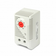 KL-TRS-CL-060 Термостат нормально-замкнутый 0-60°C для обогрева, аналог KT0 011 | 230251 | Hyperline