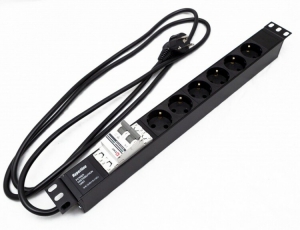 SHE19-6SH-B-2.5EU Блок розеток для 19