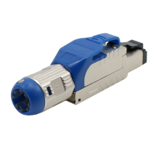 PLUD-8P8C-S-C6-VL Разъем RJ-45 (8P8C) под витую пару, полевая заделка,категория 6, неэкранир., для одножильного кабеля, фиолетовый| 427433 | Hyperline