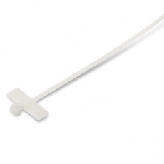 GTK-200MC Стяжка нейлоновая неоткрывающаяся, безгалогенная (halogen free), 200x2.5 мм, полиамид 6.6, (100 шт) | 16068 | Hyperline