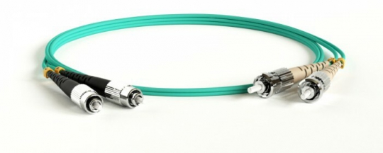 FC-D2-503-LC/PR-LC/PR-H-1.5M-LSZH-AQ Патч-корд волоконно-оптический (шнур) MM 50/125(OM3), LC-LC, duplex, 10G/40G, LSZH, 1.5 м | 248058 | Hyperline