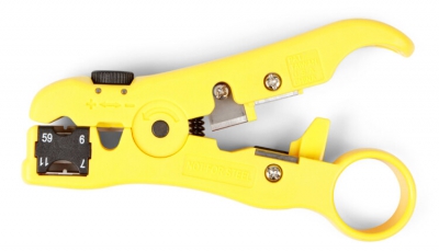 Инструмент HT-352 Универсальный д. зачистки витой п.(UTP/STP),коакс.каб.RG-59/6/11/7,кругл.и плоск.тел.каб. | 41586 | Hyperline