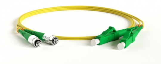 Патч-корд FC-D2-9-FC/AR-LC/AR-H-2M-LSZH-YL волоконно-оптический (шнур) SM 9/125 (OS2), FC/APC-LC/APC, 2.0 мм, duplex, LSZH, 2 м | 27834 | Hyperline