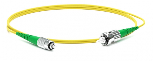 Патч-корд FC-S2-9-FC/AR-ST/AR-H-10M-LSZH-YLвол.-оптич.(шнур) SM 9/125 (OS2),FC/APC-ST/APC,2.0мм,simplex,LSZH,10м | 250695 | Hyperline