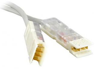 Патч-корд PC-110-110-2P-C5-1M-LSZH-GY 110 тип-110 тип, 2 пары, Cat.5, LSZH, 1 м, серый | 229909 | Hyperline