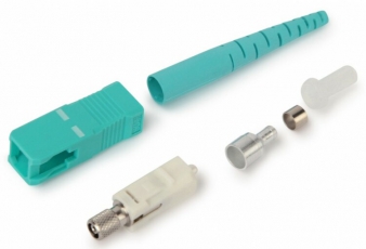 Коннектор клеевой FK-STD-SC/SA-MM-UPC-AQ-S2-AQ SC/UPC, MM (для многомодового кабеля), simplex, 10G, 2.0мм | 237755 | Hyperline