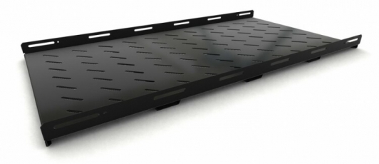 Полка стационарная TSH3M-1050-RAL9004 усил.,гл.1050мм,с бок.креп.,нагр.до 50 кг,д.шк.сер.TTB,TTBR,TTC2,485х1050мм ,черн. | 397129 | Hyperline