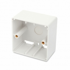 MB-E-35 Коробка для настенного монтажа 80x80x45 мм, французский стандарт | 16288 | Hyperline