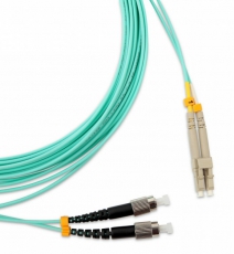 Патч-корд FC-D2-504-FC/PR-LC/PR-H-10M-LSZH-AQ (FC-504-FC-LC-40G-10M)вол.-оптич.(шнур) MM 50/125(OM4),FC-LC,duplex,LSZH,10м | 47319 | Hyperline