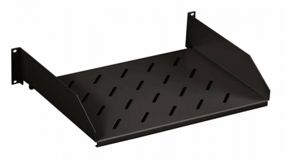 Полка угловая TASL-960-RAL9004 с перфорацией 19