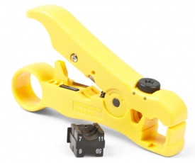 Инструмент HT-352B Универсальный д. зачистки витой п.(UTP/STP),коакс.каб.RG-59/6,кругл.и плоск.тел.каб. | 41696 | Hyperline