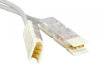 Патч-корд PC-110-110-2P-C5-2M-GY 110 тип-110 тип, 2 пары, Cat.5, 2 м, серый | 20386 | Hyperline