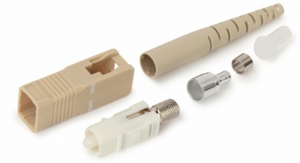 Коннектор клеевой FK-STD-SC/SA-MM-UPC-BG-S2-BG SC/UPC, MM (для многомодового кабеля), simplex, 2.0мм | 237754 | Hyperline