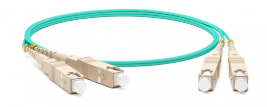 Патч-корд FC-D3-504-SC/PR-SC/PR-H-2M-LSZH-AQ (FC-504-SC-SC-40G-2M)вол.-оптич.(шнур) MM 50/125(OM4),SC-SC,duplex,10G/40G,LSZH,2м | 46433 | Hyperline
