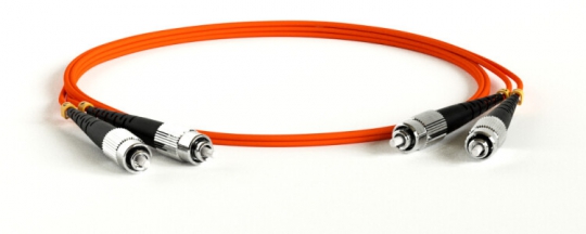 Патч-корд FC-D2-62-FC/PR-FC/PR-H-1M-LSZH-OR волоконно-оптический (шнур) MM 62.5/125, FC-FC, 2.0 мм, duplex, LSZH, 1 м | 239514 | Hyperline