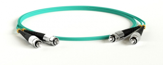 Патч-корд FC-D2-503-FC/PR-FC/PR-H-1M-LSZH-AQ волоконно-оптический (шнур) MM 50/125(OM3), FC-FC, duplex, LSZH, 1 м | 247641 | Hyperline