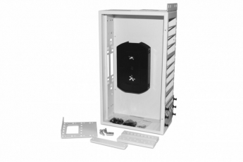 Бокс оптич.FO-19R-3U-12xSLT-W140H42-96UN-GY унив.19