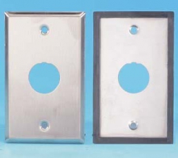 FP-IE-U-1-SL Панель лицевая для 1-го промышленного модуля, IP67, нержавеющая сталь | 46599 | Hyperline