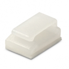 FW-2MC Самоклеящаяся площадка с зажимом для плоского кабеля диам. 2.8мм (100 шт) | 17103 | Hyperline