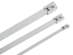 Хомут стальной ХСт 12,0х250мм (100шт/упак)