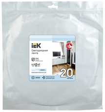 Лента светодиодная LEDx60/м 20м 4.8w/m 12в IP65 дневной