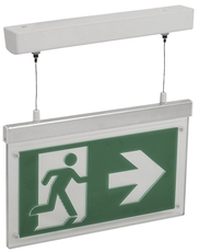 Светильник аварийно-эвакуационный светодиодный ССА-3002 двухсторонний 3вт 3ч постоянный накладной/подвесной IP20