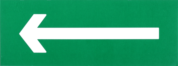 Наклейка Направляющая стрелка ДПА