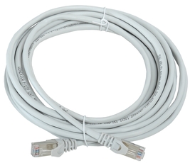 Шнур коммутационный категории 5Е FTP 5м серый GENERICA